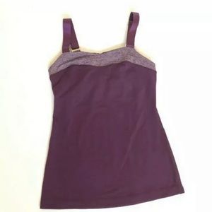 Lululemon 6 Heart Neckline Tank Top